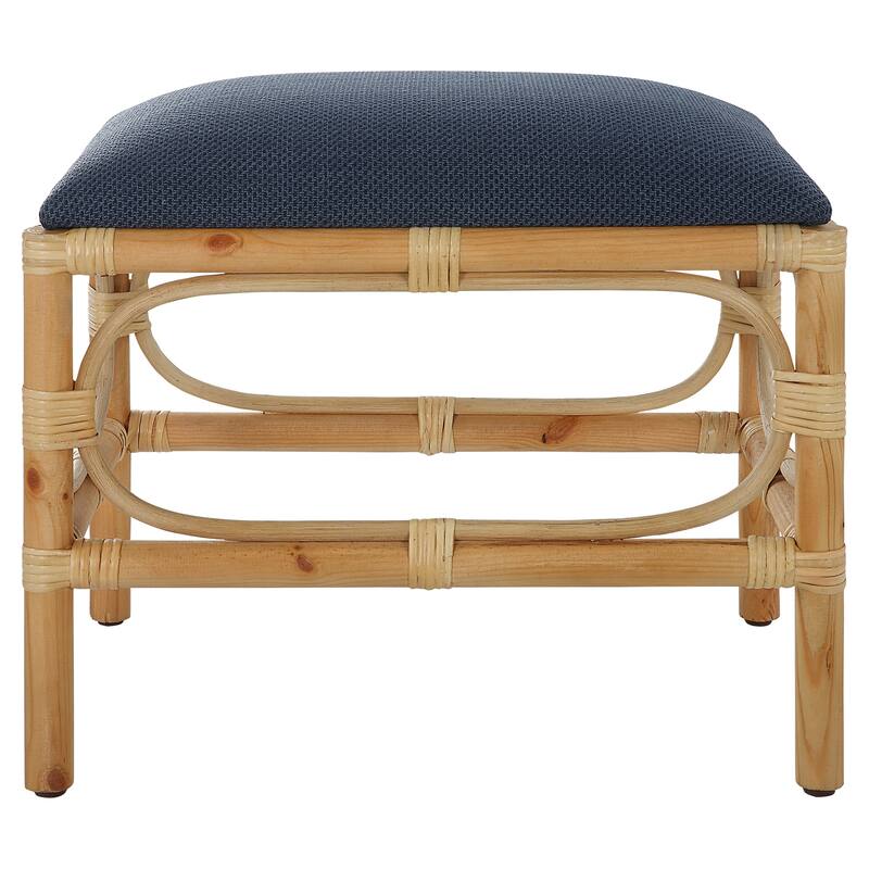 Uttermost Laguna Small Striped Bench