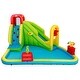 preview thumbnail 9 of 8, Gymax Outdoor Inflatable Splash Water Bounce House Jump Slide w/ 550W