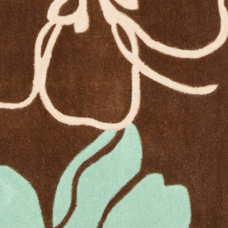 SAFAVIEH Handmade Modern Art Mackenzie Modern Polyester Rug