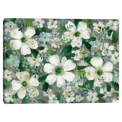 Anemones and Friends by Danhui Nai Canvas Art Print