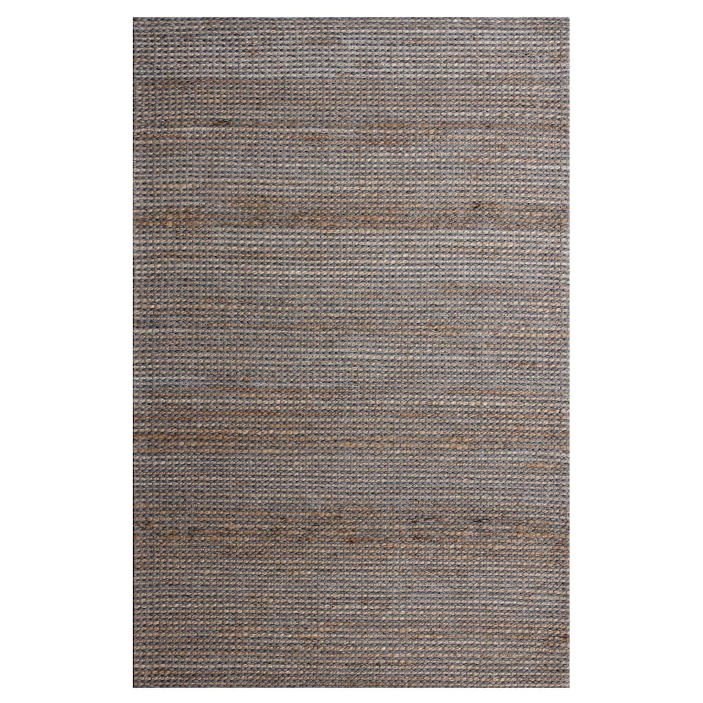 Sevita Farmhouse Jute and Wool Blend Indoor Area Rug