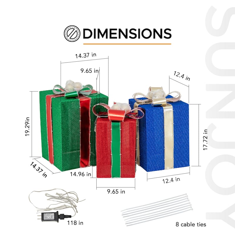 Christmas lights Festive Holiday Decoration with Lights for Indoor & Outdoor