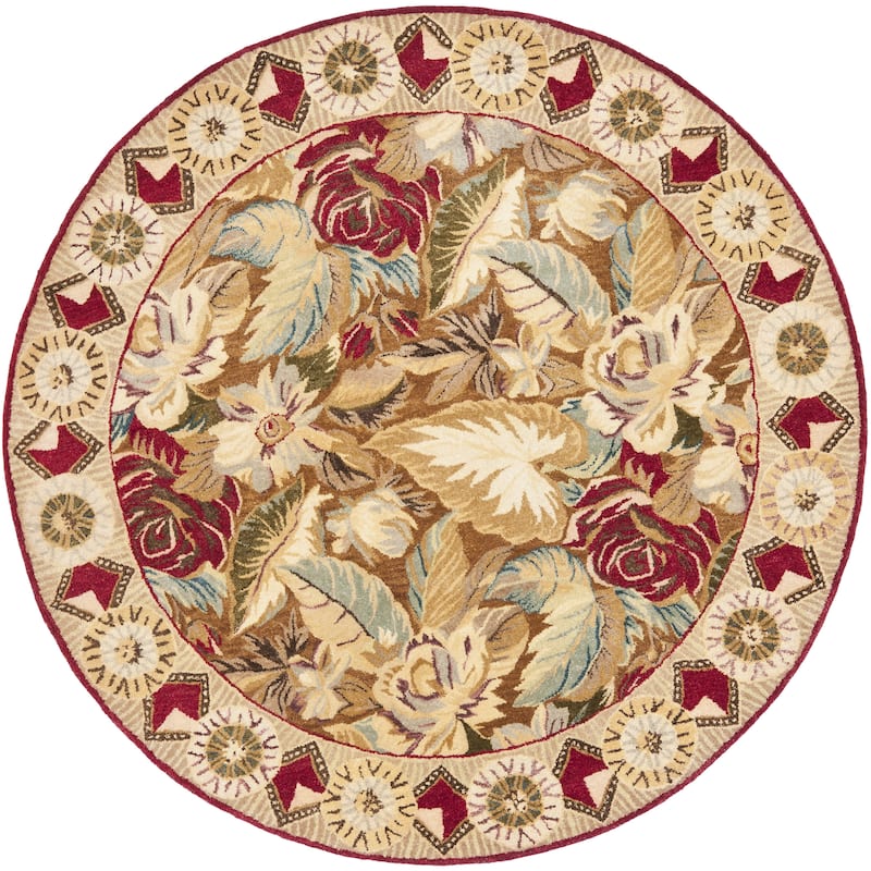 SAFAVIEH Handmade Bergama Arieana Oriental Hand-spun Wool Rug