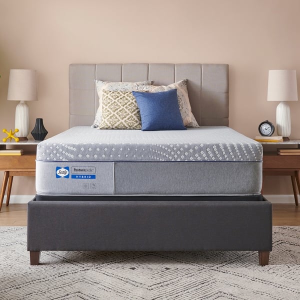 slide 2 of 11, Sealy Lacey 13-inch Hybrid Mattress California King - Firm