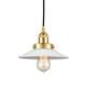 Option Satin Gold / Matte White Halophane