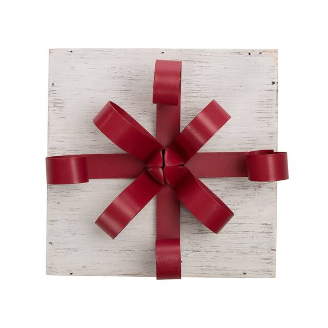 Glitzhome Wooden Nested Wording Box Decor