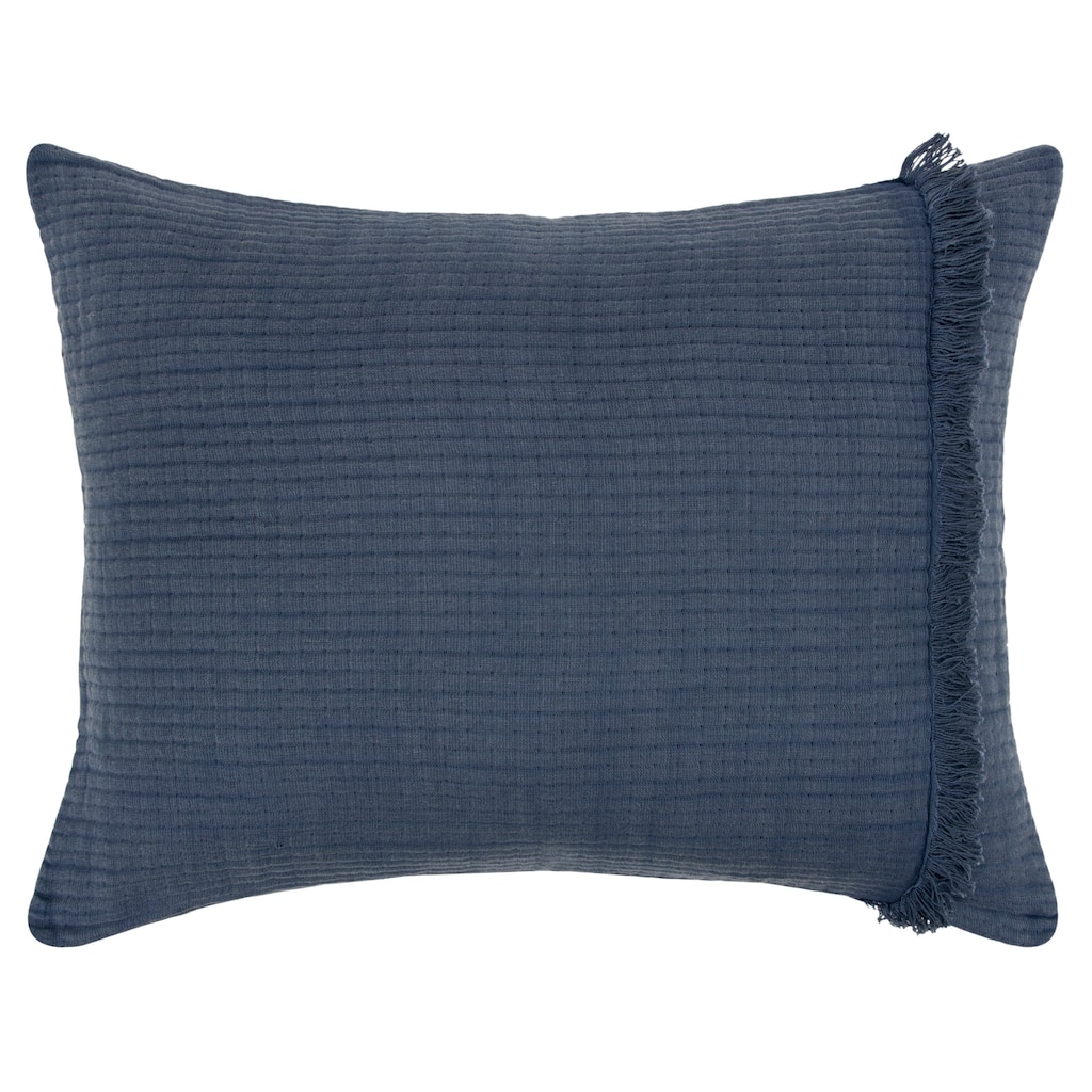 Donny Osmond Windsor Indigo Cotton Woven Sham