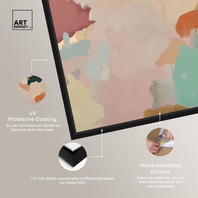 Brushed Beauty IV Canvas by Art Remedy