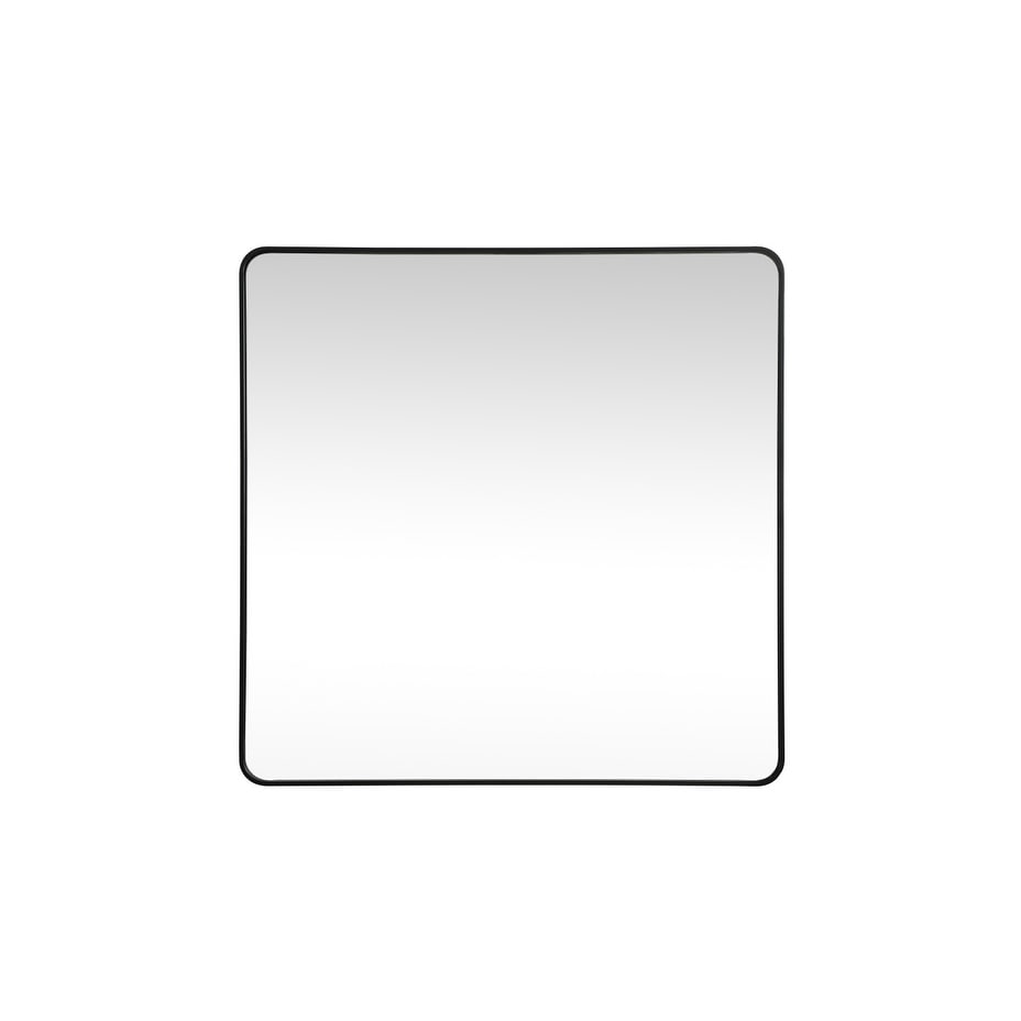 Indigo Home Soft corner metal square mirror 48x48 inch
