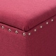 preview thumbnail 44 of 60, Tatiana Contemporary Fabric Storage Ottoman with Nailhead Trim by Christopher Knight Home
