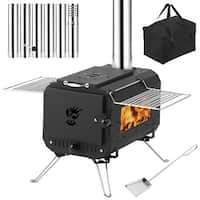 Outdoor Cast Iron Wood Stove Tent Heaters for Camping - On Sale - Bed ...