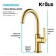 preview thumbnail 125 of 124, Kraus Oletto Single Handle 1-Hole Kitchen Bar Faucet