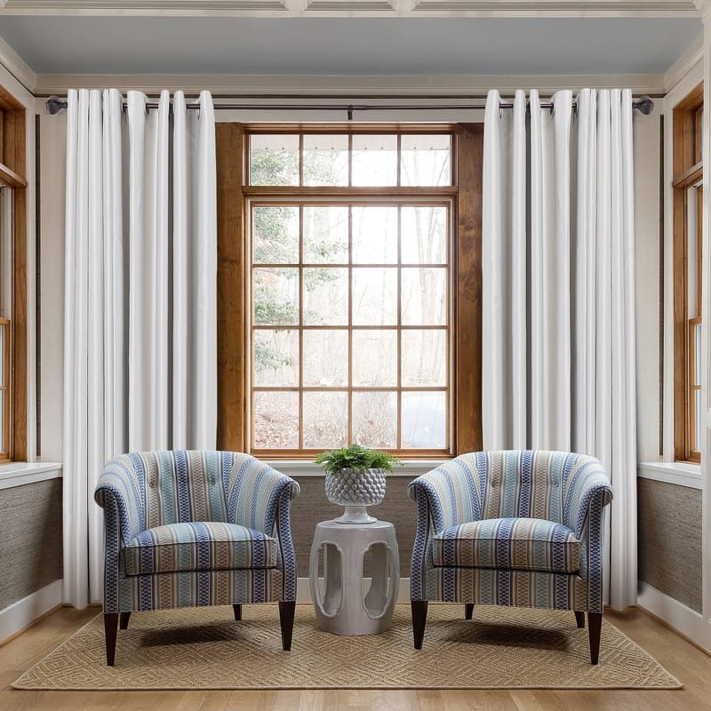 UTOPIA ALLEY 3/4 Inch Curtain Rod - Curtain Rods For Windows 48 to 86 Inch, Adjustable Drapery Rods - 48 to 86"