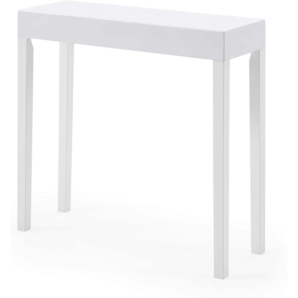 Modern Amy Console Table, Sofa Table, White