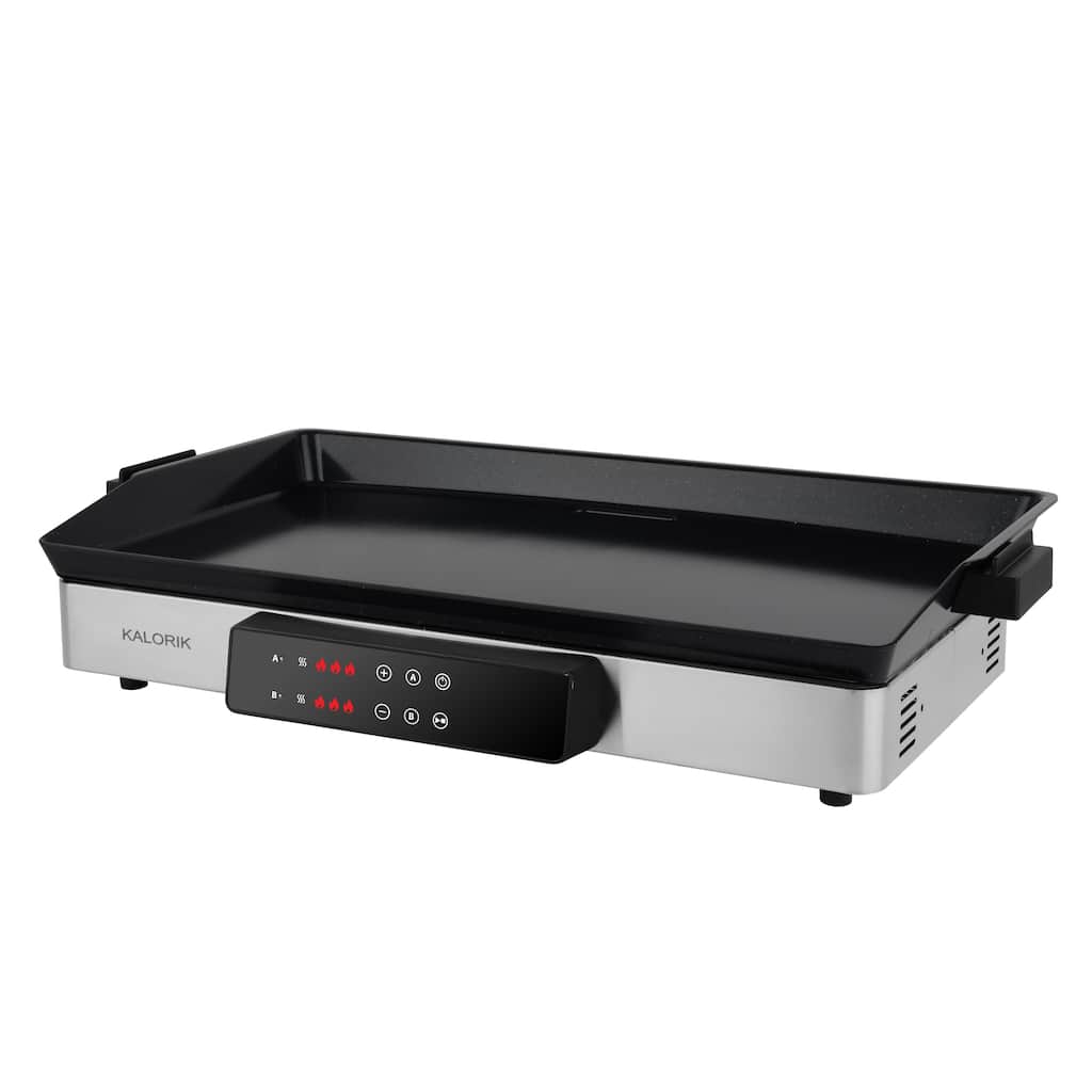 Kalorik MAXX 2-in-1 Electric Griddle & Double Cooktop