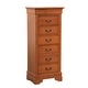 preview thumbnail 6 of 55, Louis Phillipe Wood 7-drawer Lingerie Chest