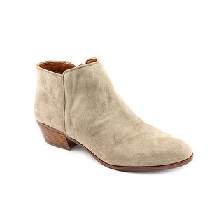 grey mid heel boots
