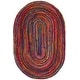 preview thumbnail 34 of 118, SAFAVIEH Georgine Handmade Braided Bohemian Cotton Rug