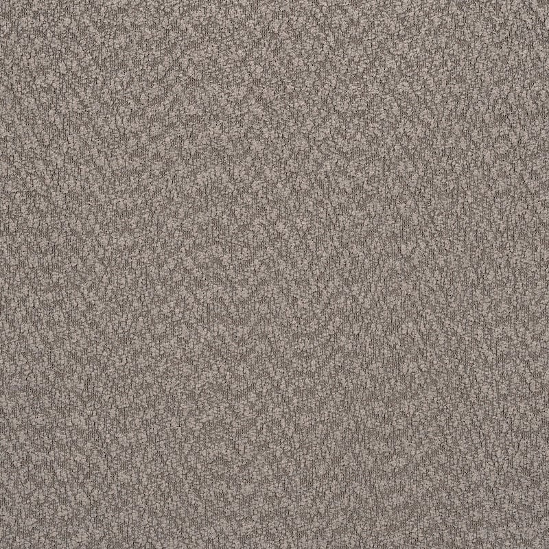 Gray Queen Size Vireo Upholstered Platform Bed in Boucle Fabric for Bedroom