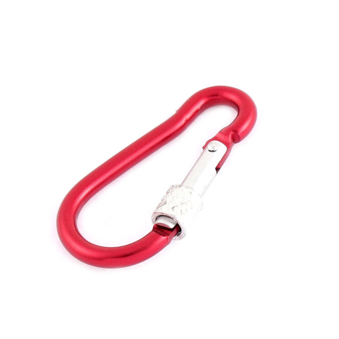 Unique Bargains Traveling Fishing Spring Loaded Screw Lock Keychain  Carabiner Hook Red - Bed Bath & Beyond - 18382198