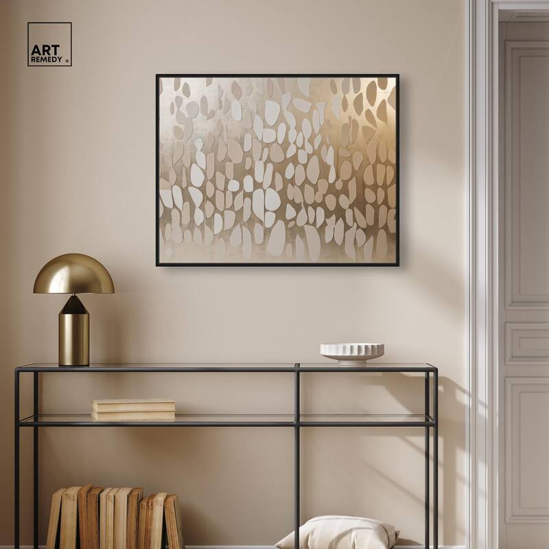Glimmering Cascade Canvas by Art Remedy