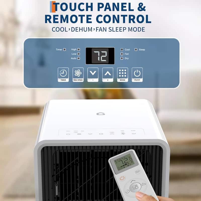 3-in-1 14000 Btus Portable Air Conditioner for Rooms up to 600-750 Sq.Ft. - N/A
