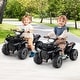 preview thumbnail 4 of 48, Costway 6V Kids ATV Quad Electric Ride On Car Toy Toddler with LED - See details