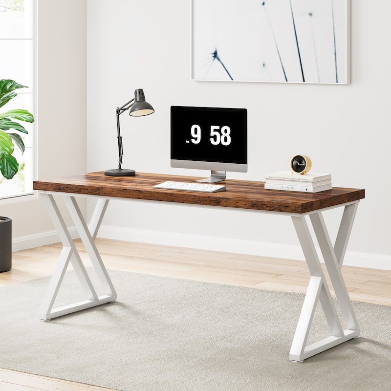 55" Heavy Duty Computer Desk, Office Desk