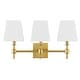 preview thumbnail 11 of 13, SAFAVIEH Home Lighting Collection Clelia 21" Modern & Contemporary Wall Sconce (3-bulb)