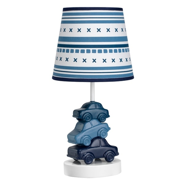 Lambs Ivy Blue Metropolis Nursery Lamp With Shade Bulb Lambs Ivy Blue Metropolis Nursery Lamp With Shade Bulb
