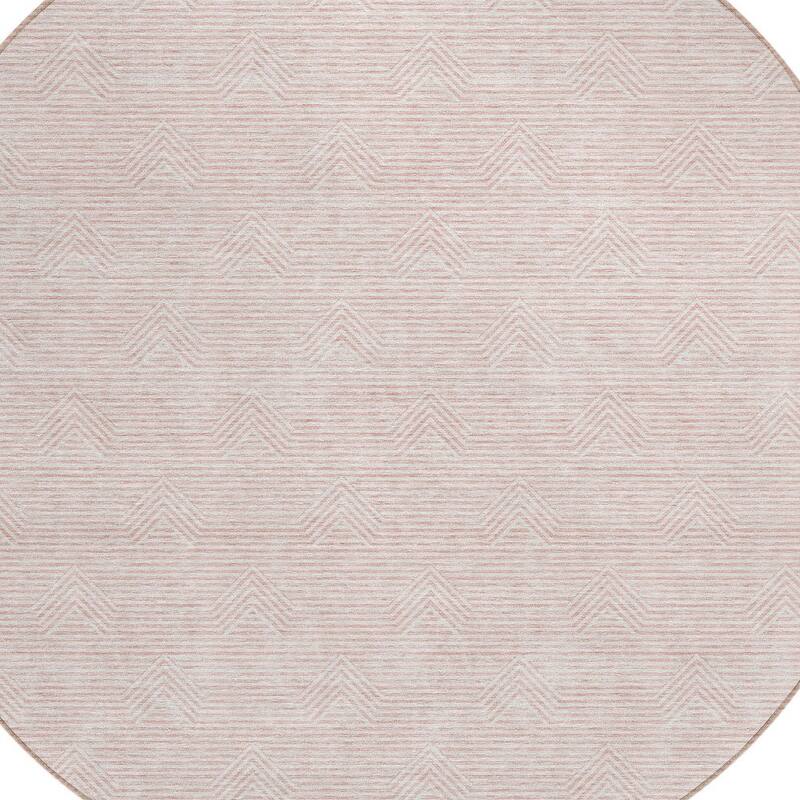 HomeRoots Geometric Transitional Rectangle Outdoor Rug