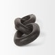 preview thumbnail 3 of 22, Tayla Large Black-Brown Wood Chain Link