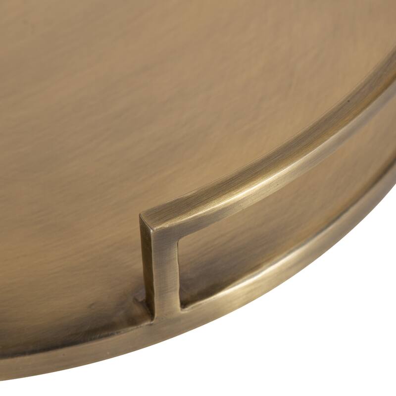 Kate and Laurel Gohana Decorative Metal Tray