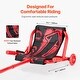 preview thumbnail 8 of 22, Ride on Scooter Zig-Zag Motion Drift Cart with Comfortable Handle and Steel Frame Ideal for Kids - 37.8” x 17.3” x 11.2”