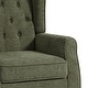preview thumbnail 45 of 77, Button Tufted Armchair Wingback Wood legs Accent Chairs (Set of 2)
