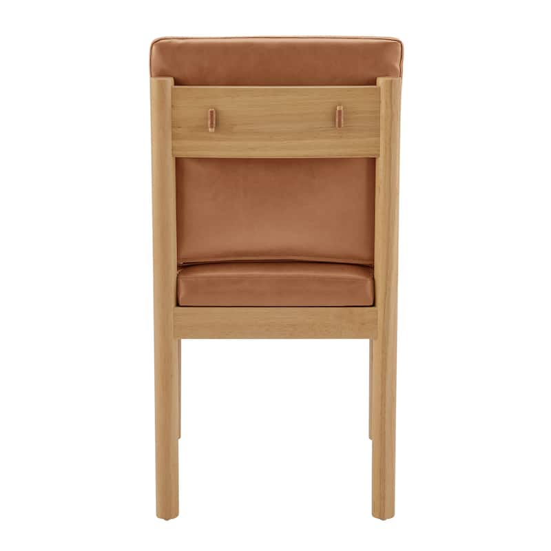 NPD Furniture Melvin Faux Leather Dining Side Chair (Set of 2)