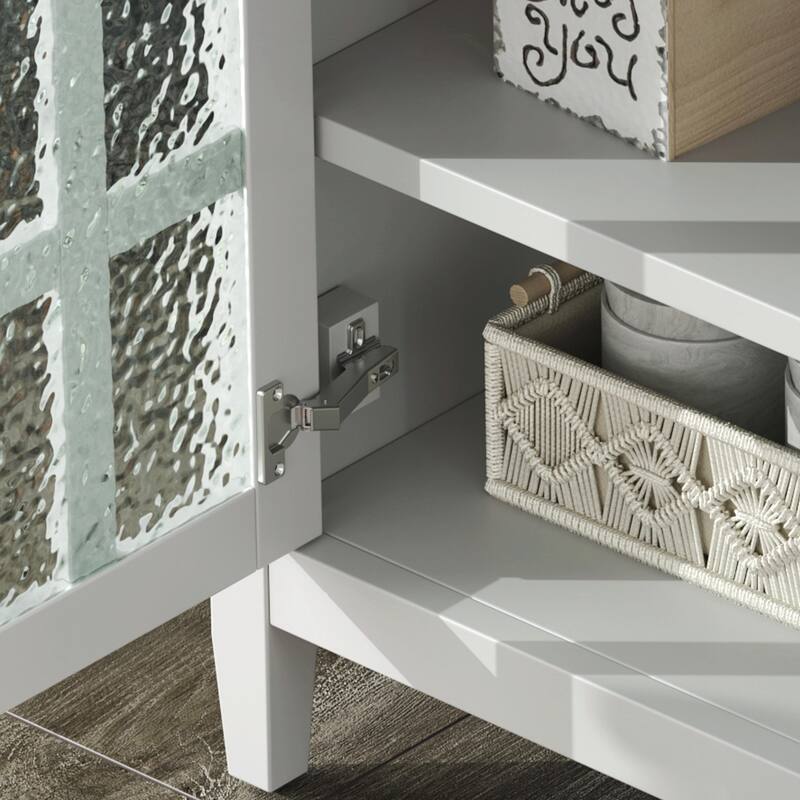 30" Bathroom Vanity with Ceramic Sink, Equipped with Adjustable Shelf and Tip-Out Tray