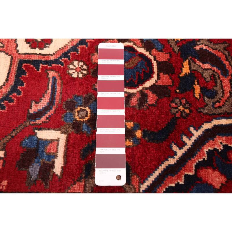 ECARPETGALLERY Hand-knotted Anatolian Vintage Red Wool Rug - 5'0 x 8'3