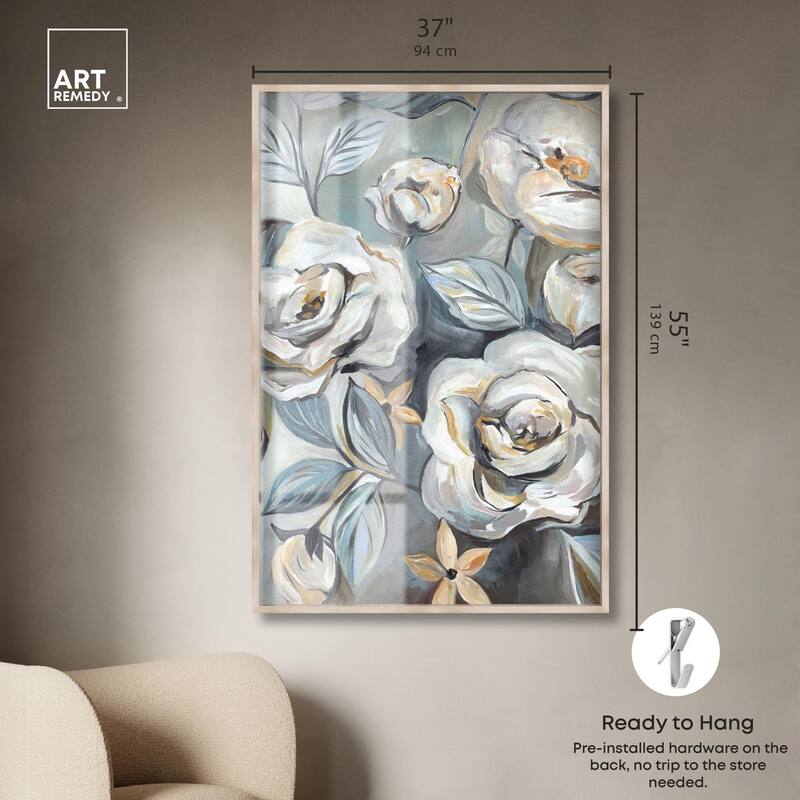 Grey Delight Shadowbox by Art Remedy