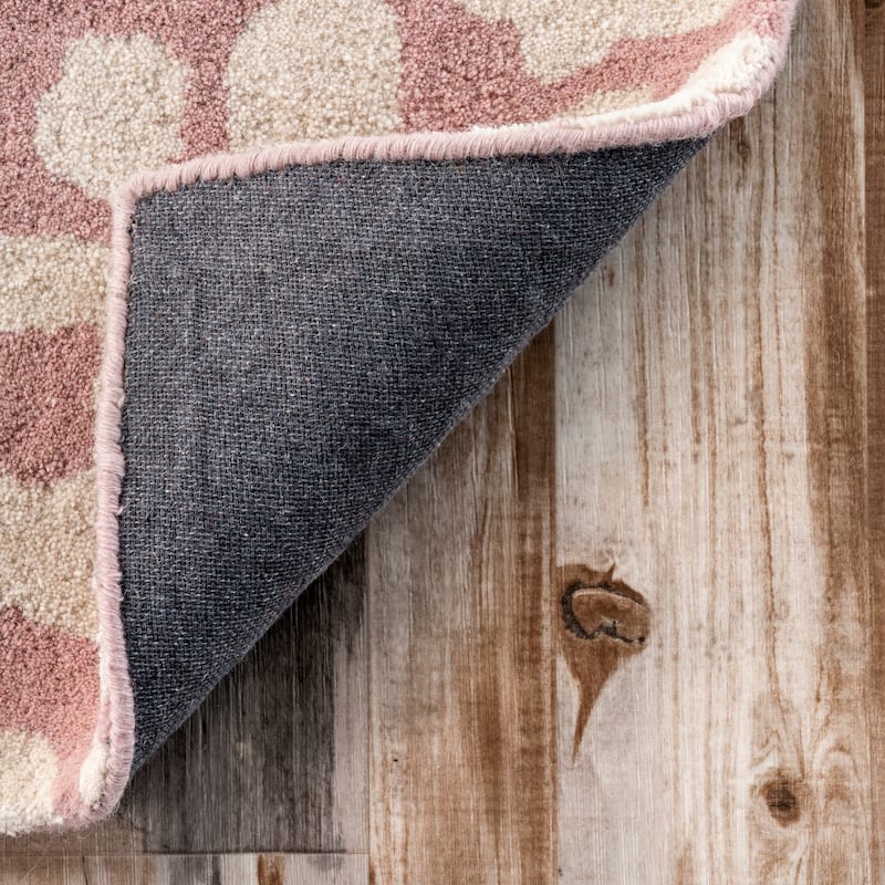 Nuloom Rorie Leopard Print Wool Area Rug