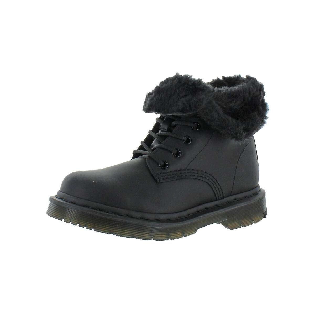 Shop Dr Martens Womens 1460 Kolbert Winter Boots Ankle Leather