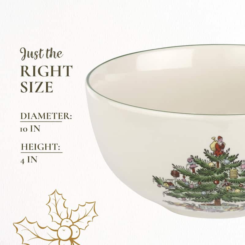Spode Christmas Tree Round Bowl