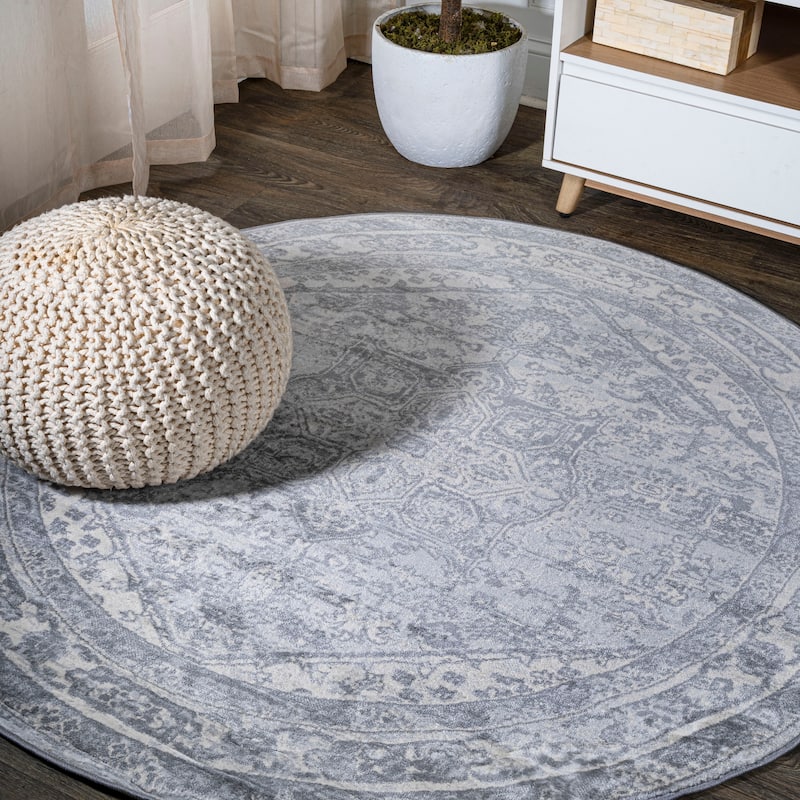 JONATHAN Y Traditional Persian Vintage Medallion Area Rug