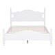 preview thumbnail 16 of 24, Full Black Wood Platform Bed with Headboard and Slat Support, No Box Spring Needed