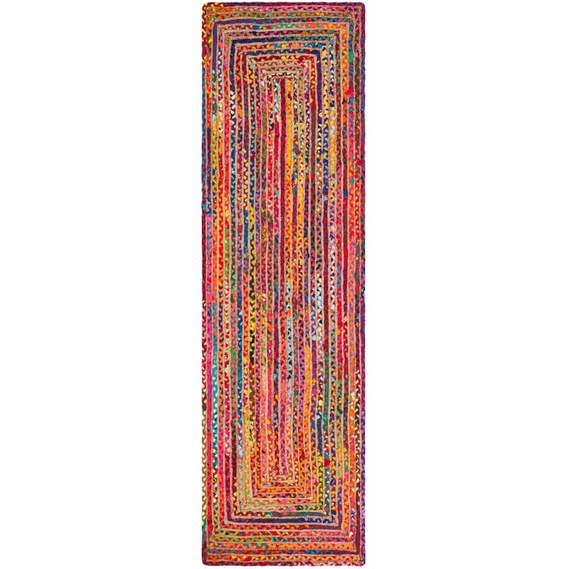 SAFAVIEH Handmade Cape Cod Marget Boho Coastal Jute Rug