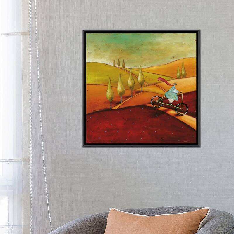 iCanvas "Feel Good I" by Stacy Dynan Framed