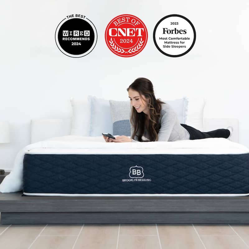 Brooklyn Bedding Signature 11" Hybrid Mattress with Comfort Foam
