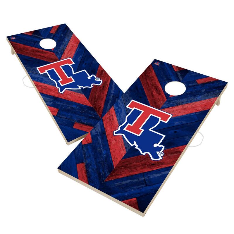 Louisiana Tech University Bulldogs Cornhole Board Set - 16 Years and Up