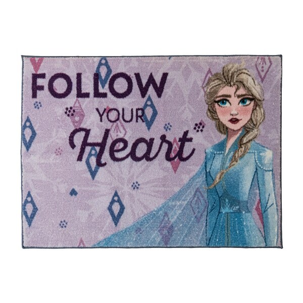 Disney Frozen Youth Indoor Area Rug, Digitally Printed, Non-Slip