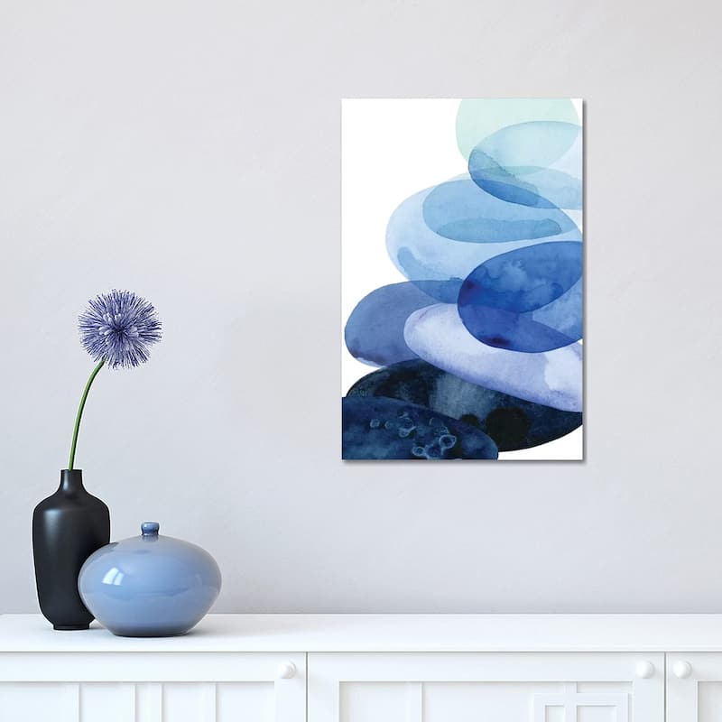 iCanvas "River Worn Pebbles I" by Grace Popp Canvas Print - 18x12x1.5